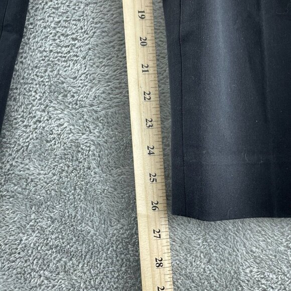 Talbots 16P Chatham Ankle Pant Black Cotton Blend Womens Trousers 5822 - Picture 7 of 10